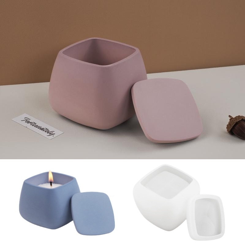 Jewelry Making Tools List - 1セット スクエア収納ボックス UVレジン シリコンモールド DIY キャンドル