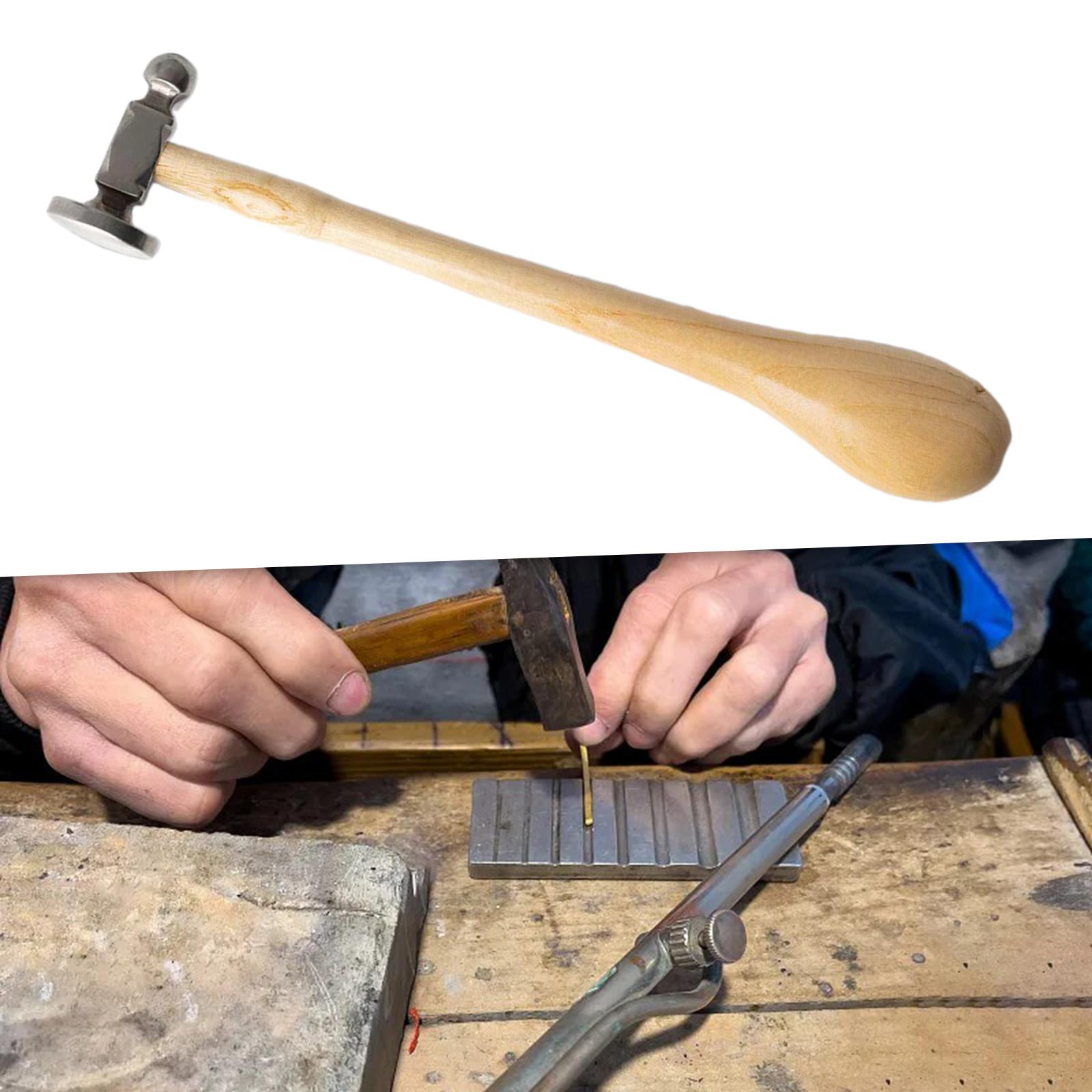 Jewelry Making Hammer - ジュエリー作成用両面チェイシングハンマージュエリー修理ハンマーボールペインハンマー