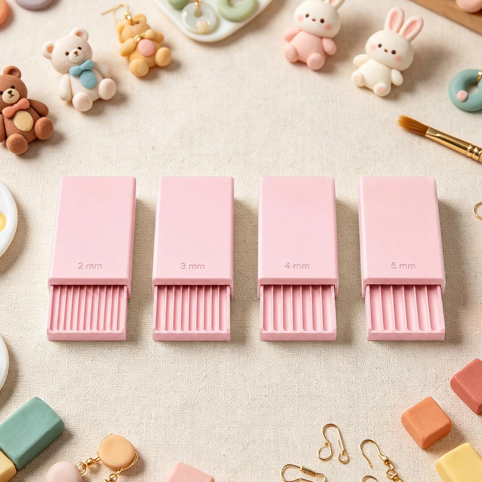 Jewelry Making Workshop - 粘土ボールメーカー DIY 再利用可能 ジュエリー製作 4個入り 3Dプリント粘土ジェルボールメーカーツール