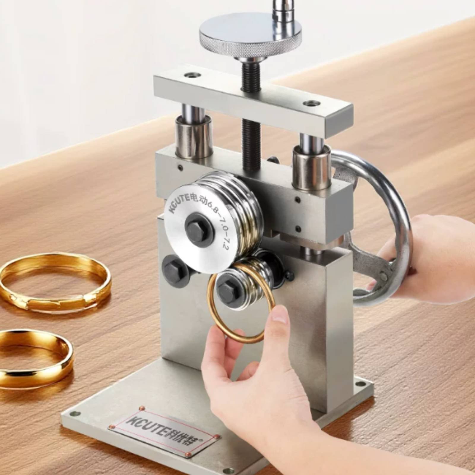 Jewelry Making Workshop - 手動バングル成形機 多機能バンド＆ブレスレットベンダー 金細工ツール 金属職人向け精密調整ツール