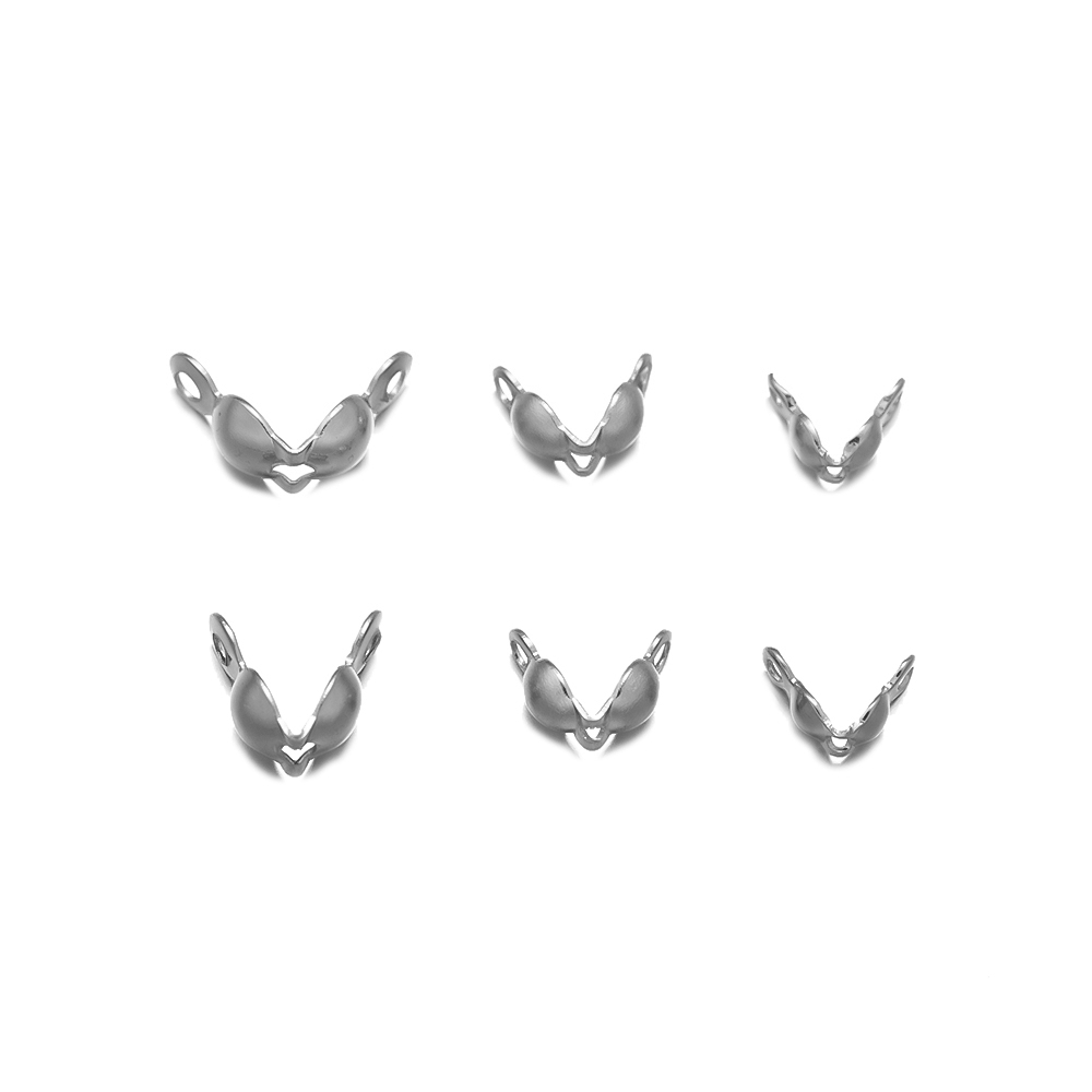 ジュエリー作り用のオープンビーズ,リベット付き,ステンレス鋼 - Jewelry Making Knots のレビューと価格