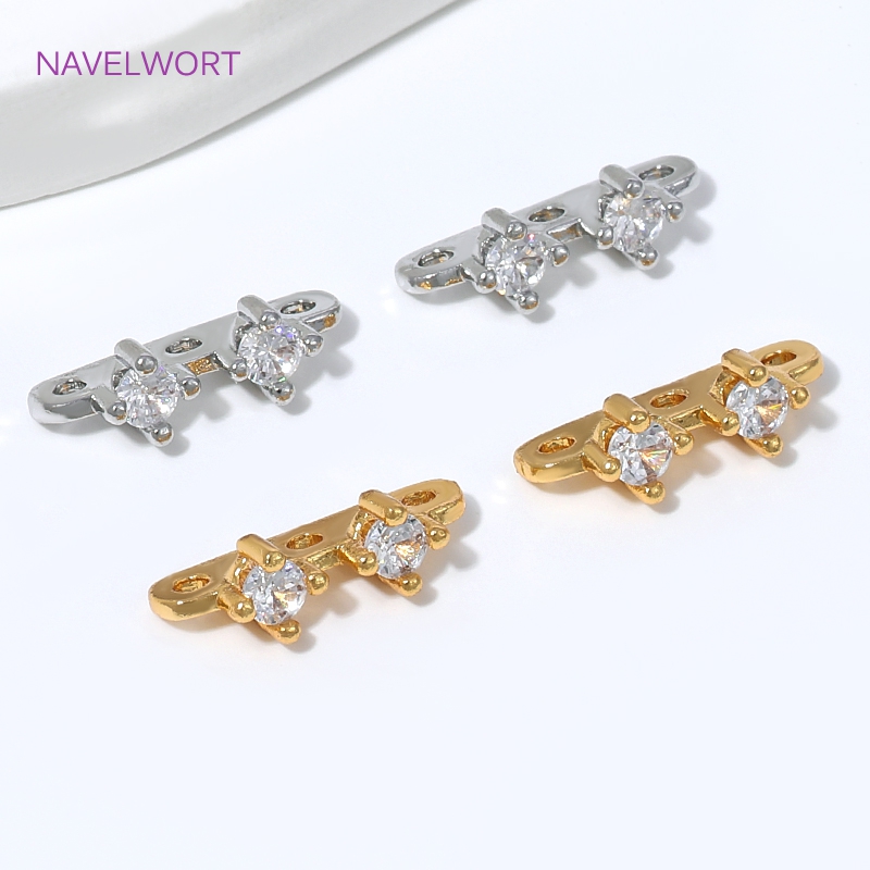 4/8/12個入り真鍮製セパレーターバー、18Kゴールドメッ - Jewelry Making Items のレビューと価格