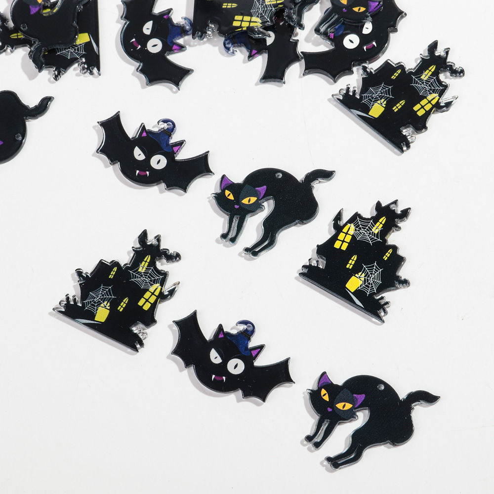 DIYジュエリー作り用のハロウィンアクリルチャーム,ゴシック - Jewelry Making Newcastle のレビューと価格