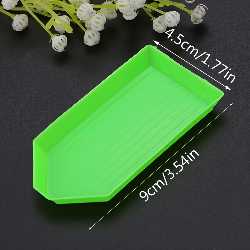 6 ピース/セットプラスチックダイヤモンドペインティングビー - Jewelry Making Board のレビューと価格