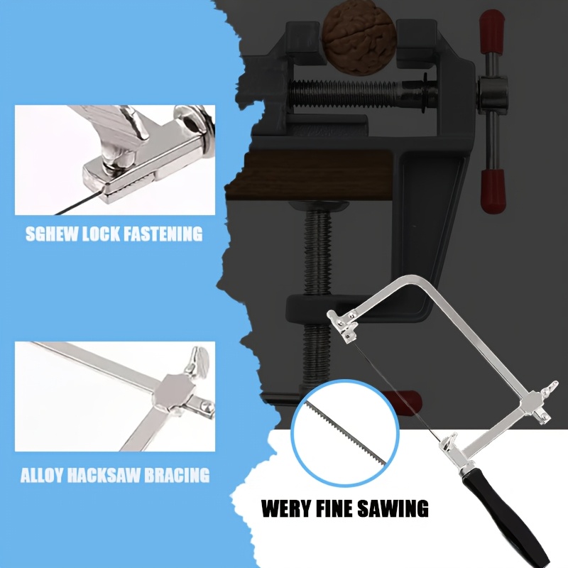 プロ仕様のジュエリーソーキット、調整可能なフレーム、12枚の - Jewelry Making Vise のレビューと価格