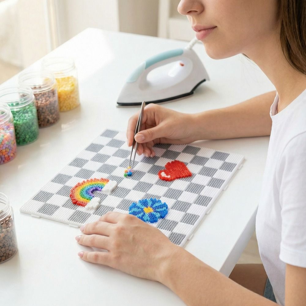 104x104ピンのヒューズビーズペグボード、2.6mmビー - Jewelry Making Board のレビューと価格