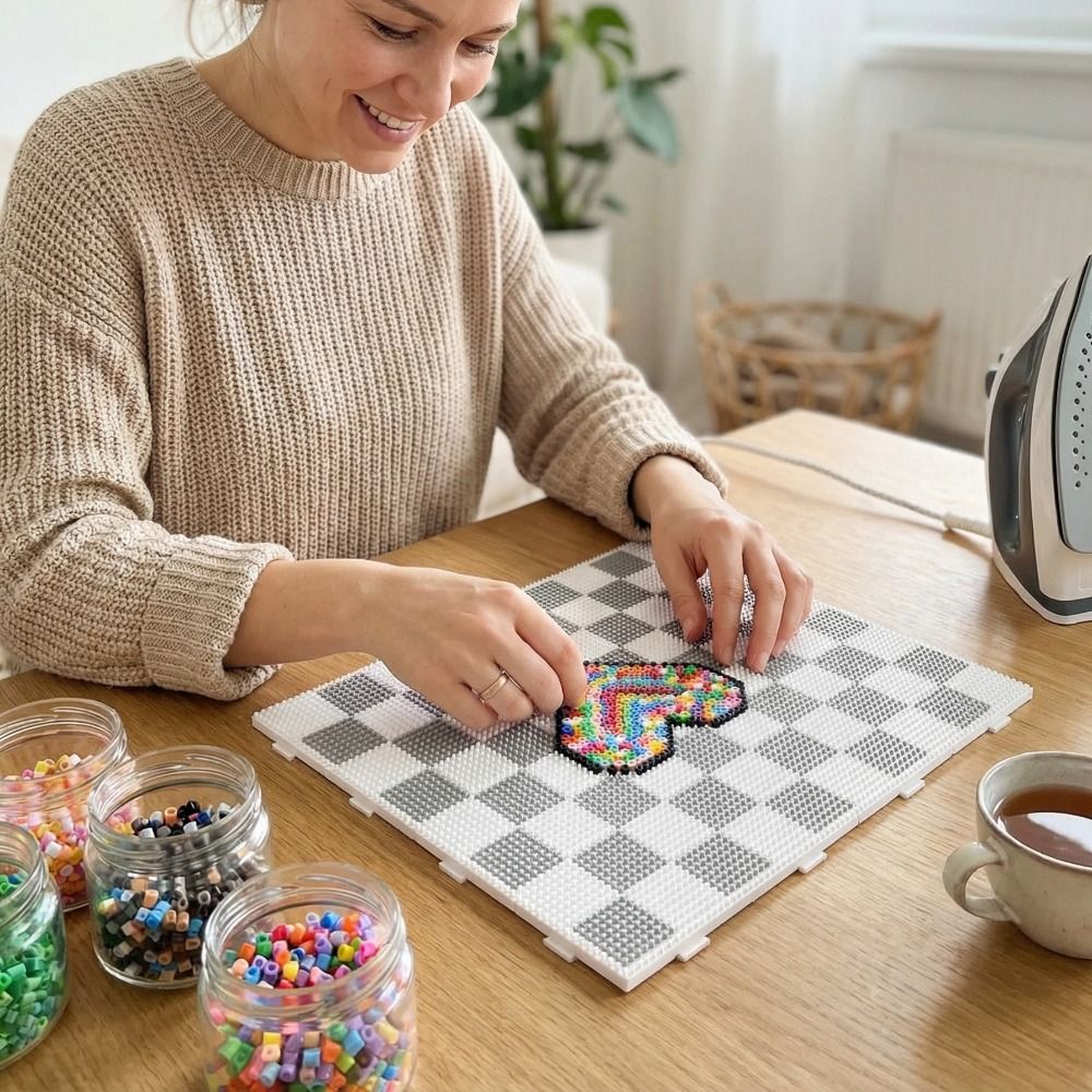 104x104ピンのヒューズビーズペグボード、2.6mmビー - Jewelry Making Board のレビューと価格