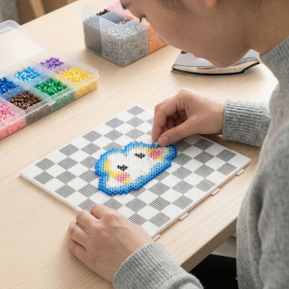 104x104ピンのヒューズビーズペグボード、2.6mmビー - Jewelry Making Board のレビューと価格