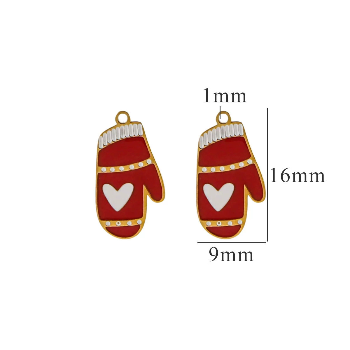 OIMG ステンレス鋼ゴールドメッキ 5 ピース/ロットクリ - Jewelry Making Gloves のレビューと価格