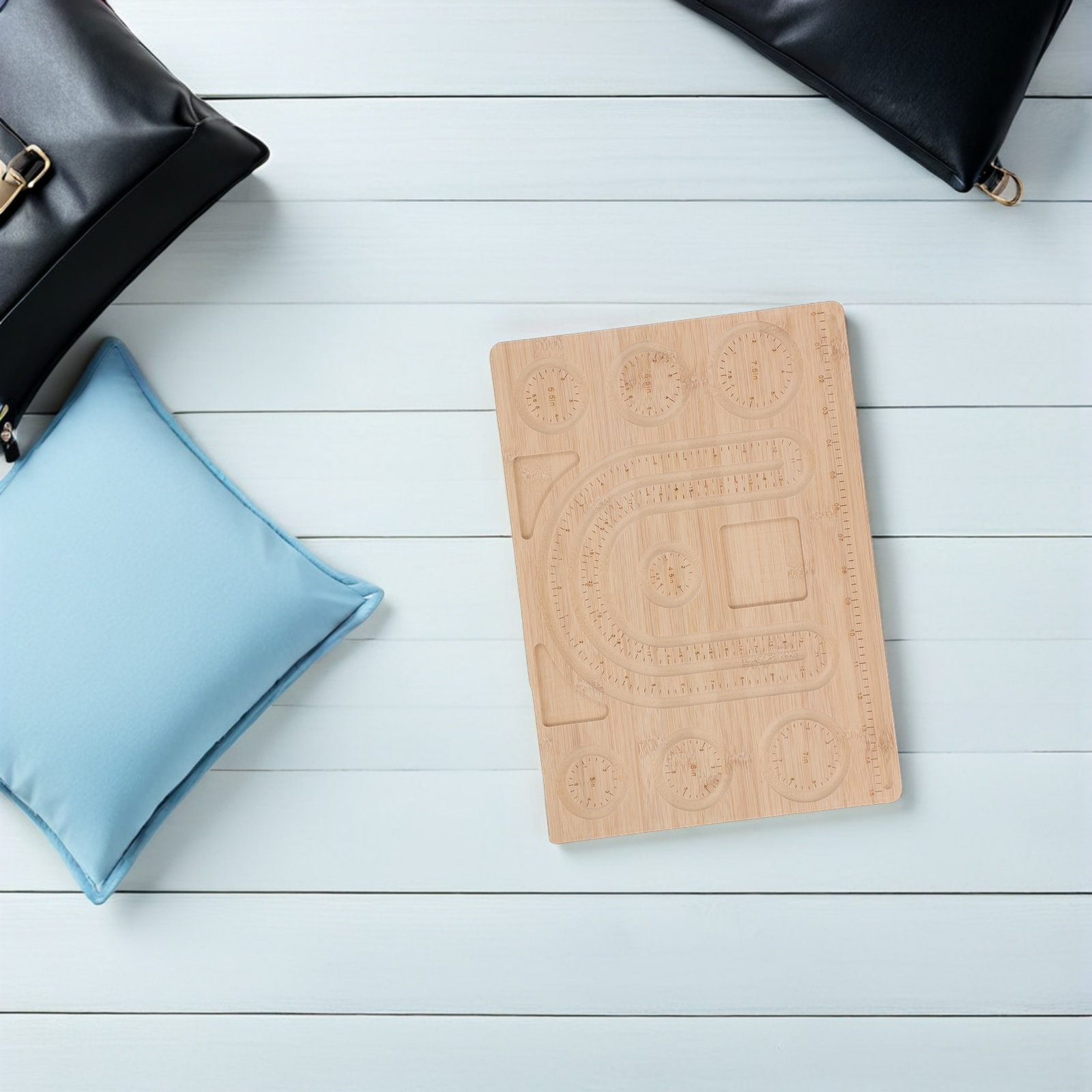 竹製ビーズボード ジュエリー作り用 ブレスレット ネックレス - Jewelry Making Board のレビューと価格