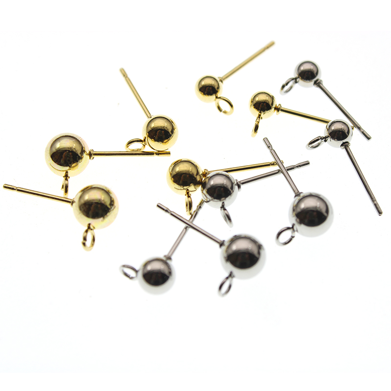 外科用ステンレス鋼のイヤリング,女性用イヤリング,バックル付 - Jewelry Making Kit のレビューと価格