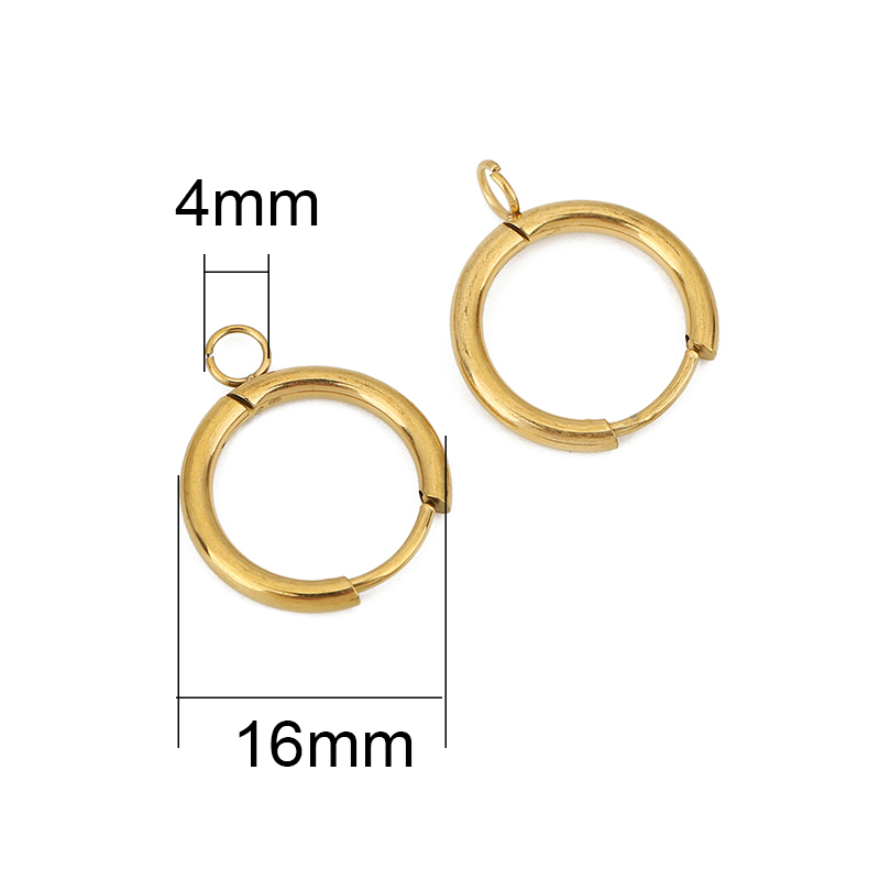 10 個 PVD ​​決してフェードイヤリングフック作る 1 - Jewelry Making Yarn のレビューと価格