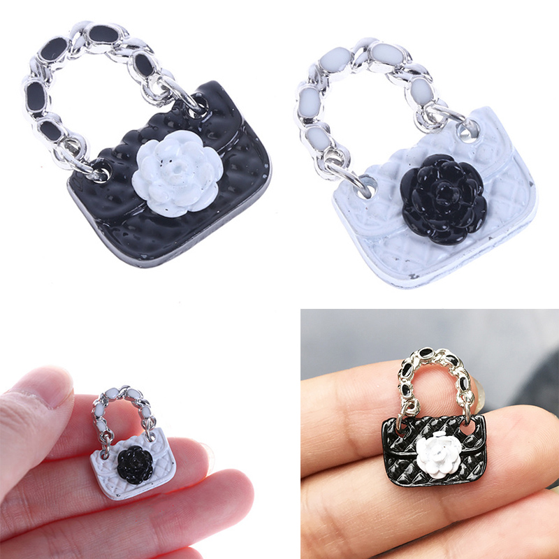 1pc ファッションバッグエナメルチャーム 3D ボウノット - Jewelry Making Knots のレビューと価格