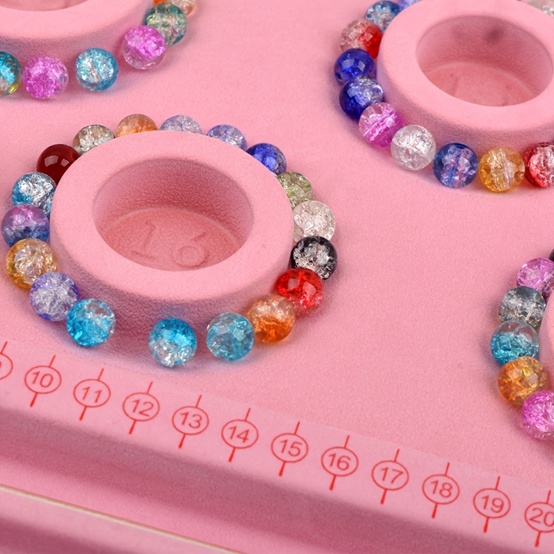 ビーズデザイン測定トレイ DIY ブレスレットジュエリー作成 - Jewelry Making Board のレビューと価格
