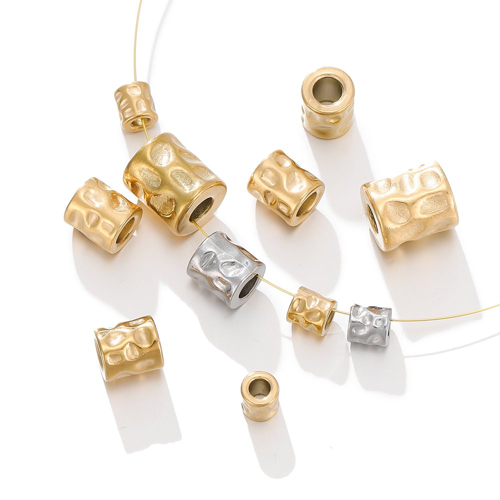 5 ピース/ロットステンレス鋼ゴールドカラーハンマーテクスチ - Jewelry Making Hammer のレビューと価格