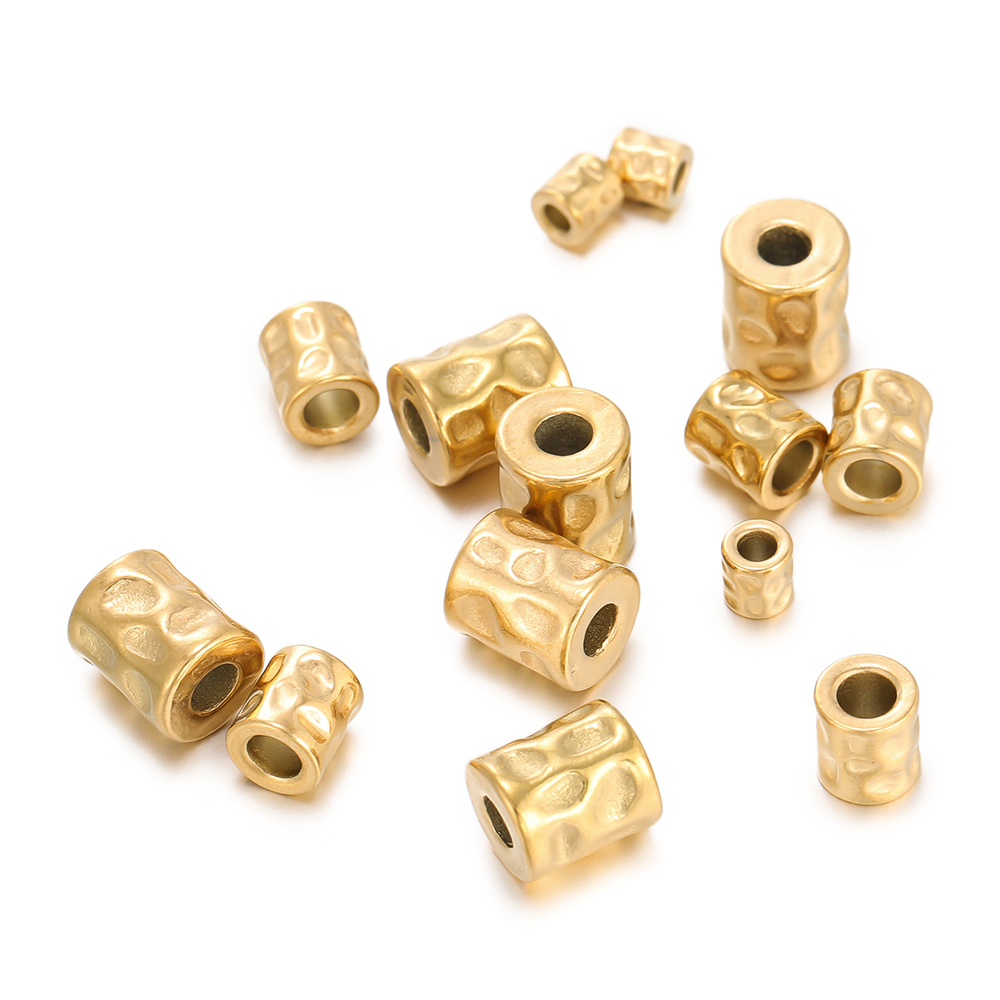 5 ピース/ロットステンレス鋼ゴールドカラーハンマーテクスチ - Jewelry Making Hammer のレビューと価格