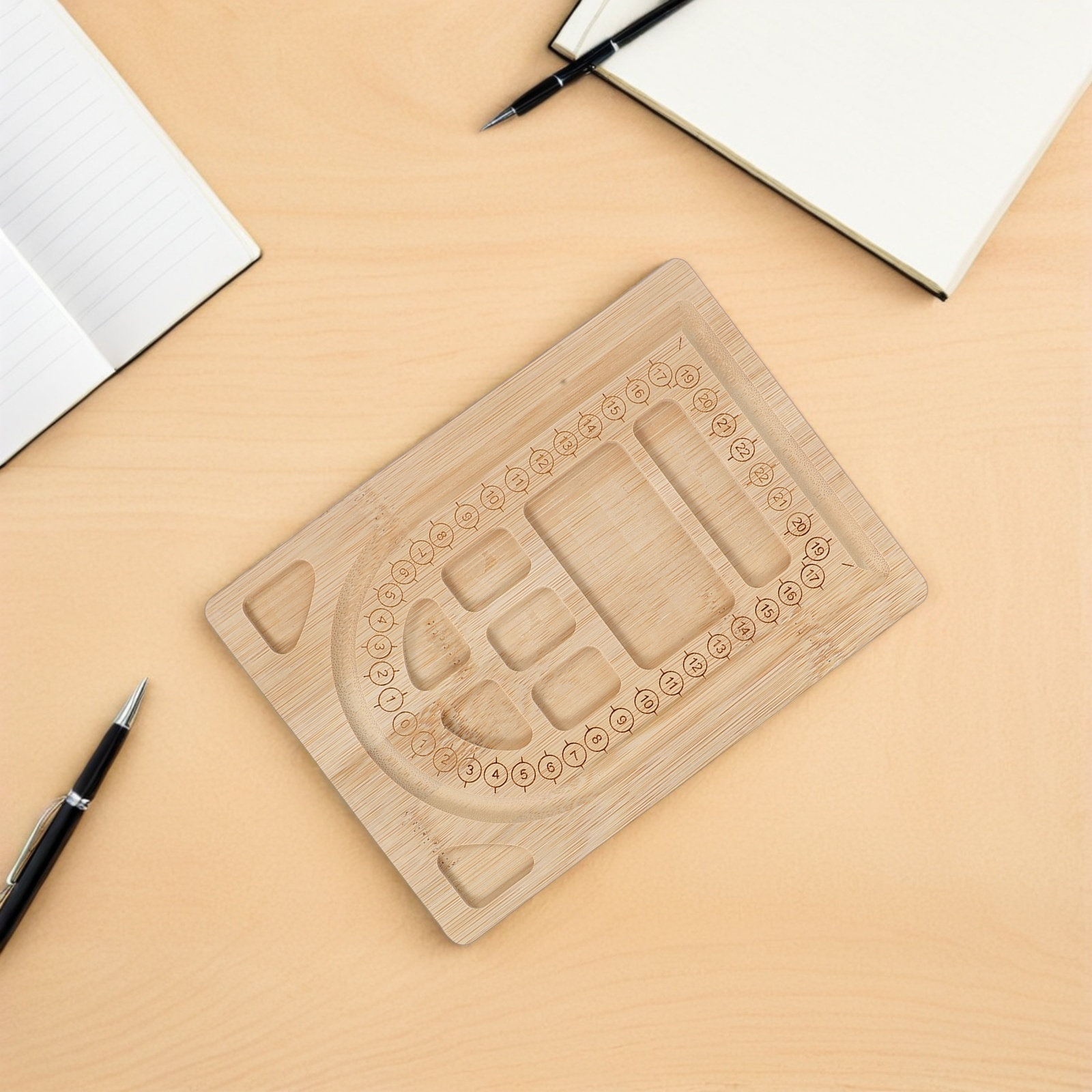 2個入り竹製ビーズボードトレイ、ブレスレット製作、ジュエリー - Jewelry Making Board のレビューと価格