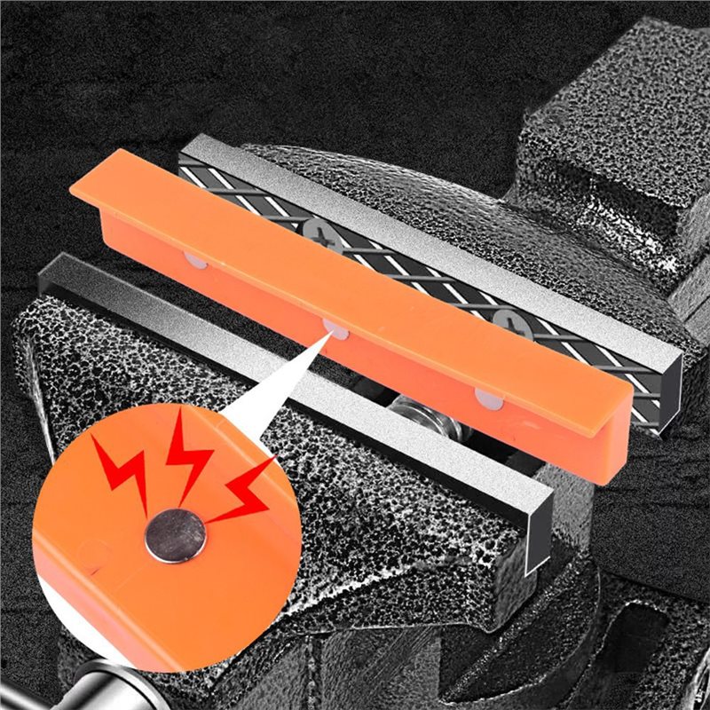 B97A- ナイロンパッド付き 6 インチ磁気バイス 2 ペ - Jewelry Making Vise のレビューと価格