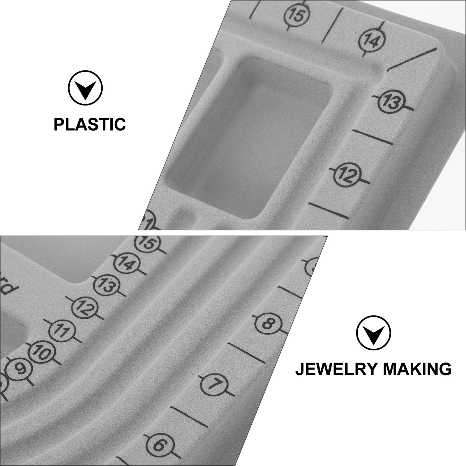 2 個のビーズデザインボードネックレスデザインボードジュエリ - Jewelry Making Board のレビューと価格
