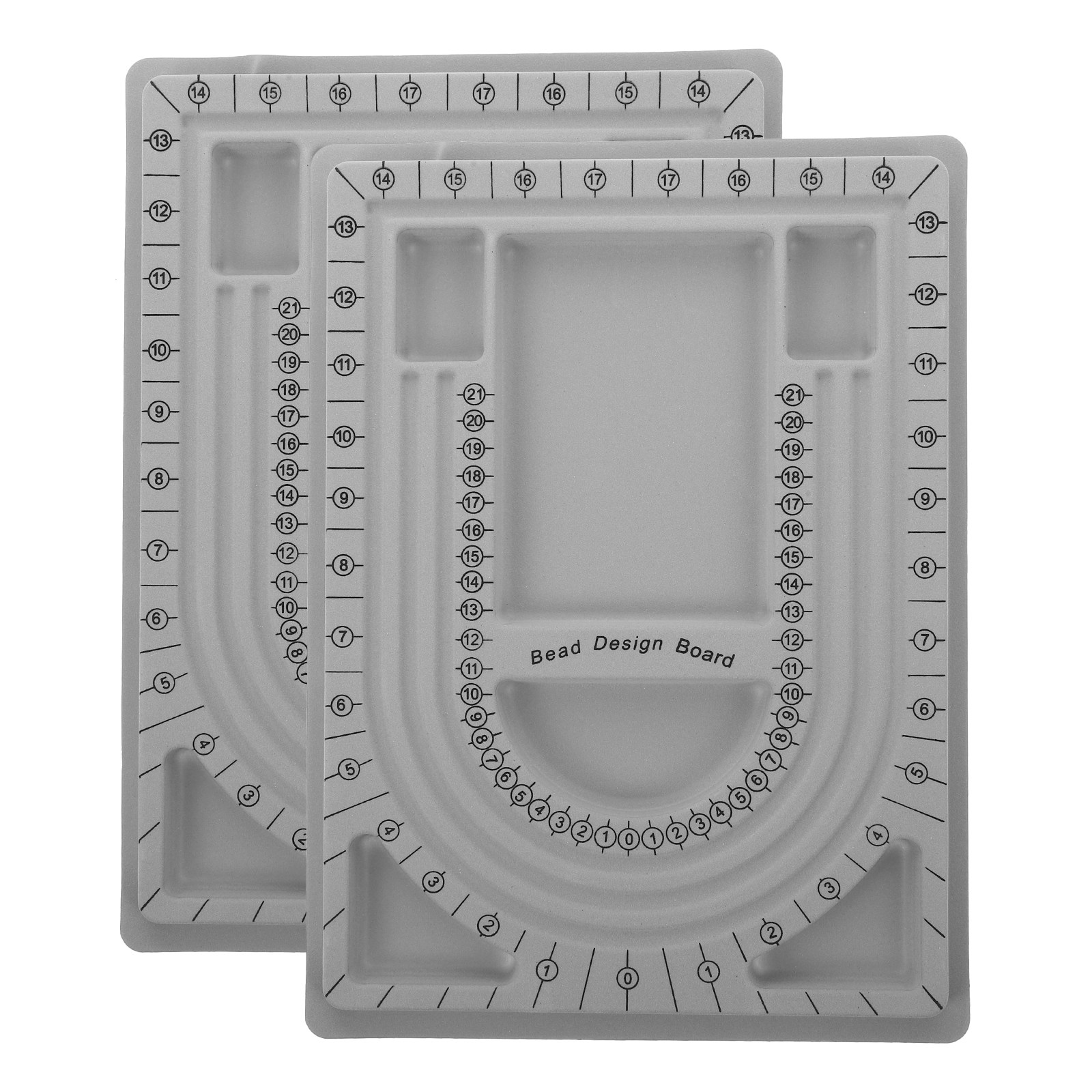 2 個のビーズデザインボードネックレスデザインボードジュエリ - Jewelry Making Board のレビューと価格