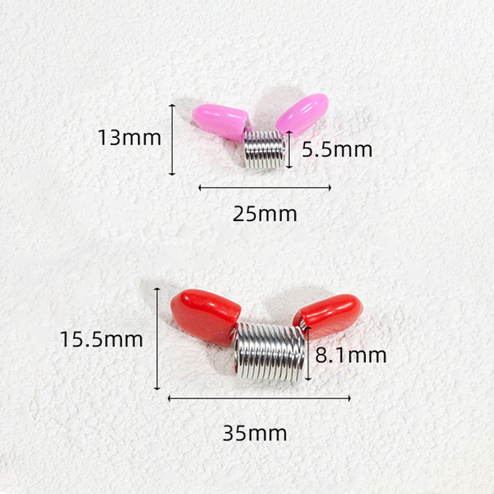 5 個のスプリングビーズクランプクリエイティブワイヤーエンド - Jewelry Making Tools List のレビューと価格