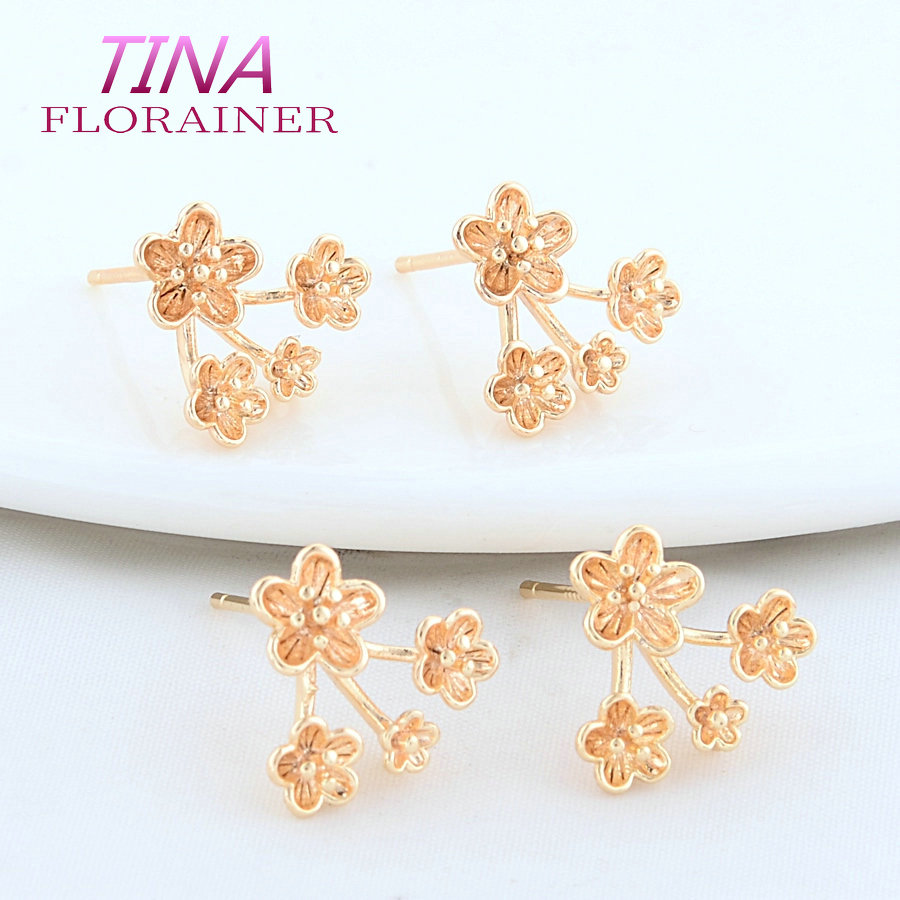 13*14 ミリメートル 18 18k ゴールドカラーメッキ - Jewelry Making Set のレビューと価格