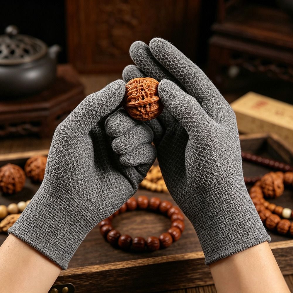 12 ペア パイナップル アンティーク ワークグローブ 通気 - Jewelry Making Gloves のレビューと価格