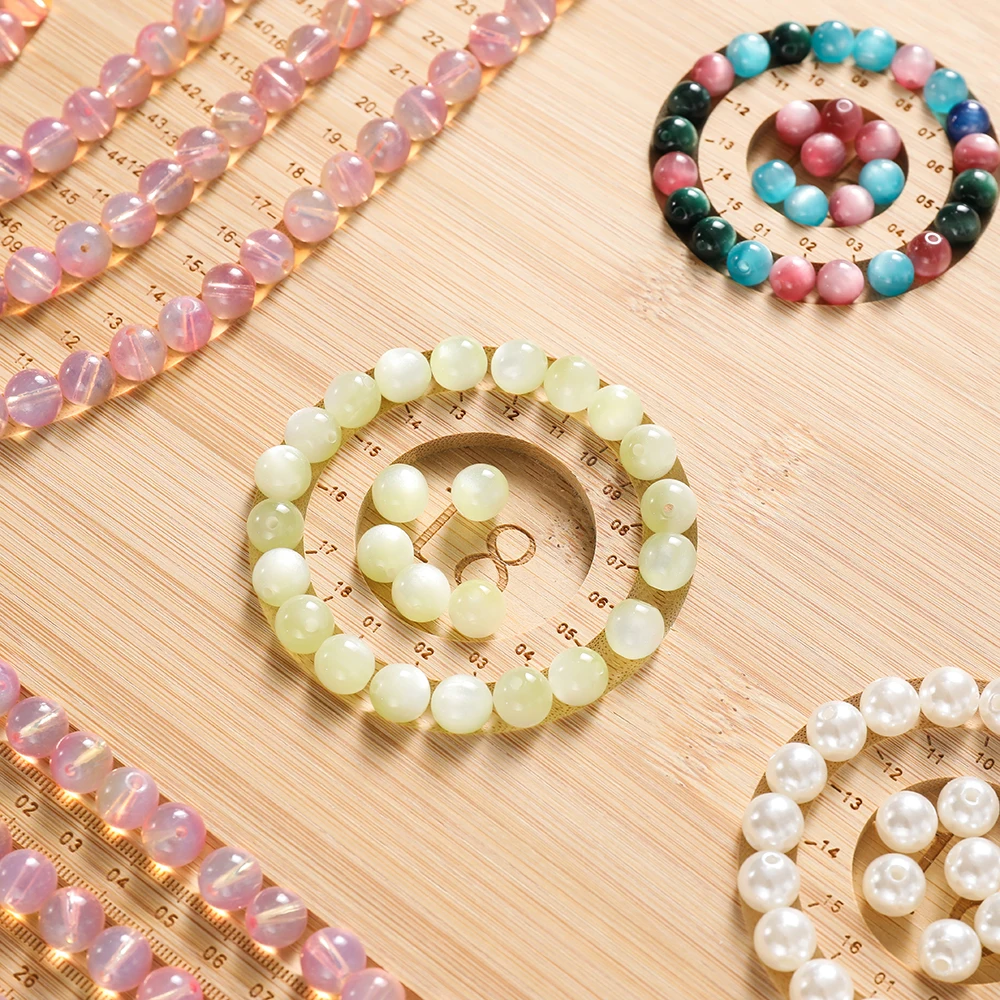 8 タイプ木製植毛ビーズトレイ DIY ブレスレットネックレ - Jewelry Making Board のレビューと価格