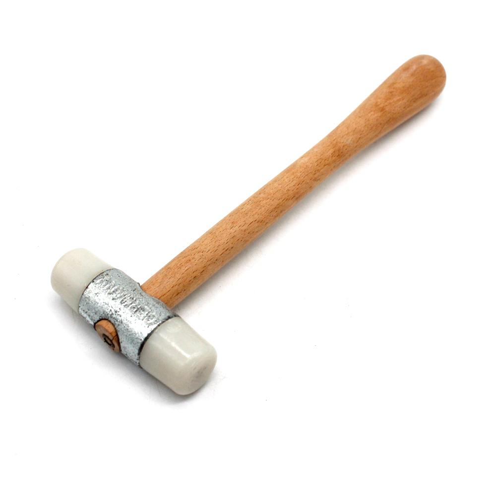 両面ナイロンマレットハンマー木製ハンドルジュエリー成形金属パ - Jewelry Making Hammer のレビューと価格
