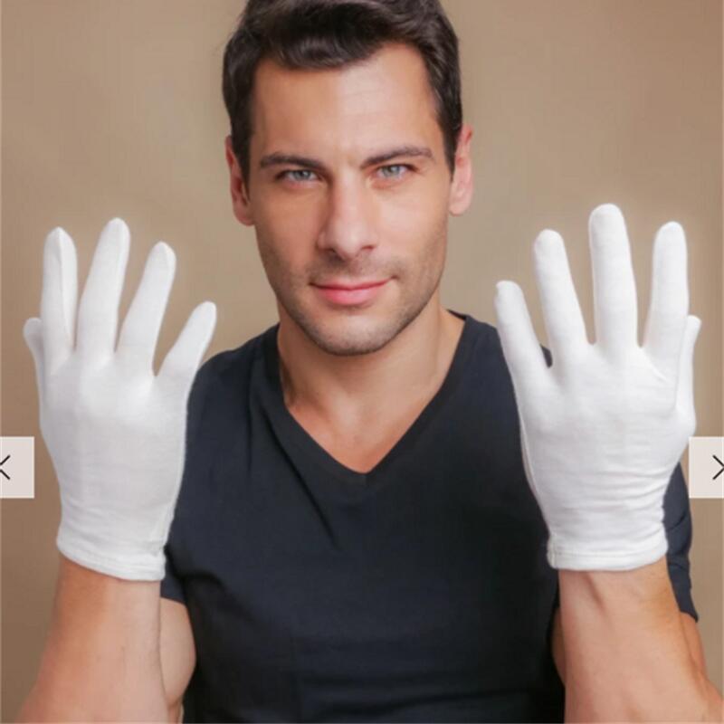 12/6 ペア綿作業用手袋乾いた手用儀式用ハンドリングフィル - Jewelry Making Gloves のレビューと価格