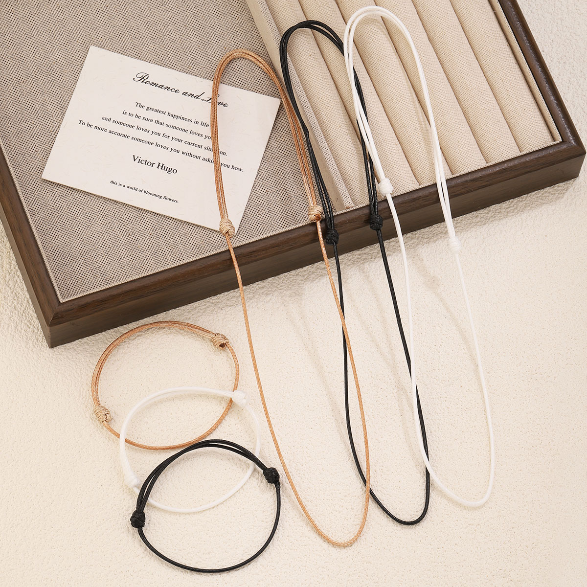 10 個 70/25 センチメートル調節可能なネックレスワッ - Jewelry Making Knots のレビューと価格