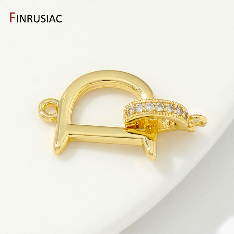 ブレスレットロック用18K金メッキ真鍮ファスナー、クラスプア - Jewelry Making Items のレビューと価格