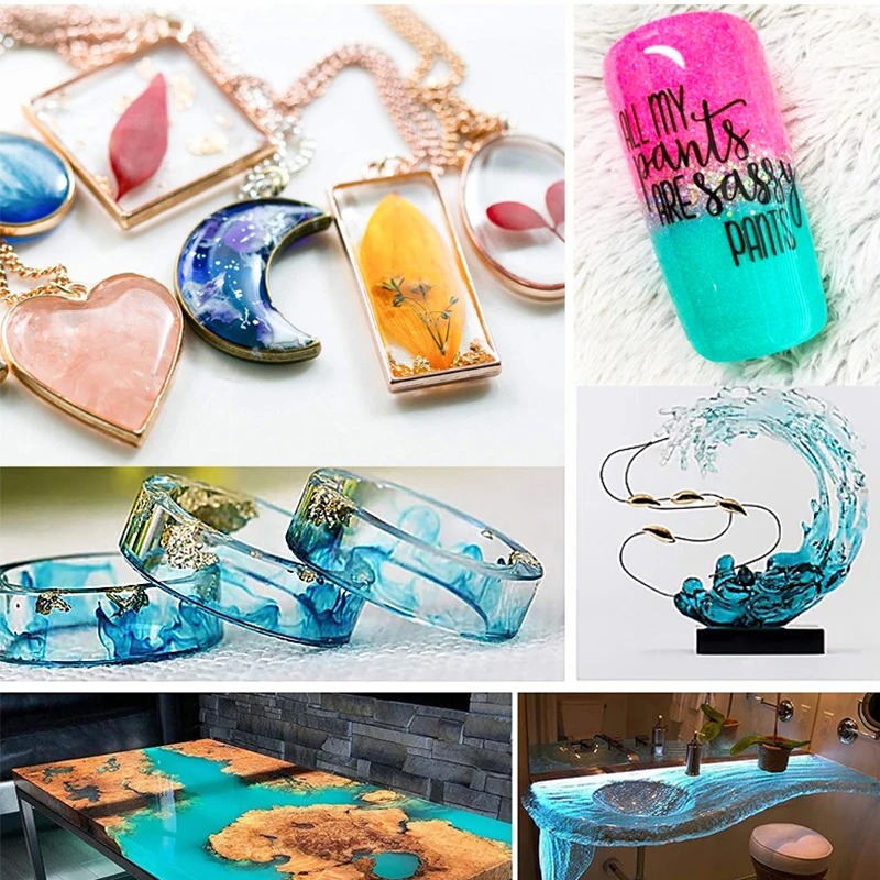 30色 5ml エポキシ樹脂顔料キット 液体着色剤 DIY  - Jewelry Making Tutorials のレビューと価格