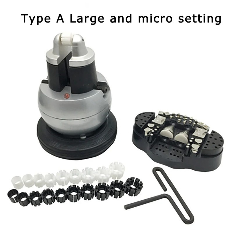 360 °   回転式ダイヤモンドセッティング標準ブロックボ - Jewelry Making Vise のレビューと価格
