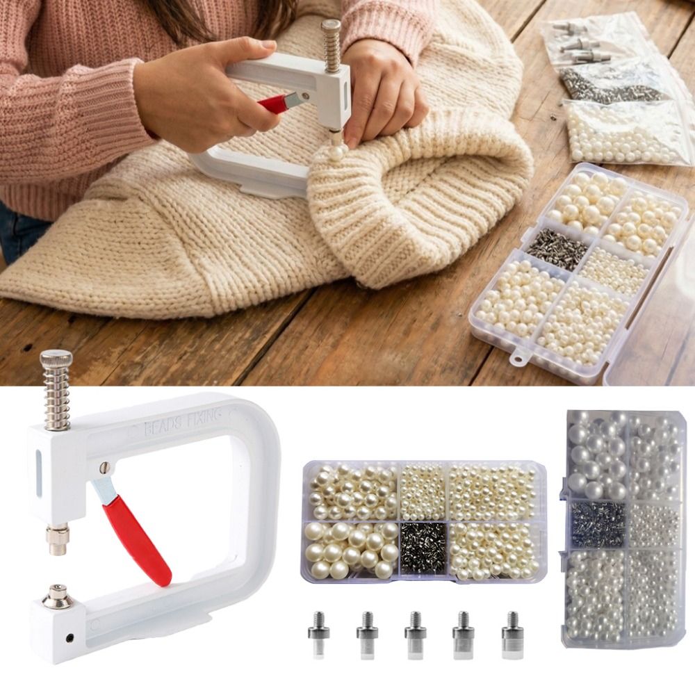 4-10mmパール用パールセッティングマシンセット、リベット - Jewelry Making Board のレビューと価格