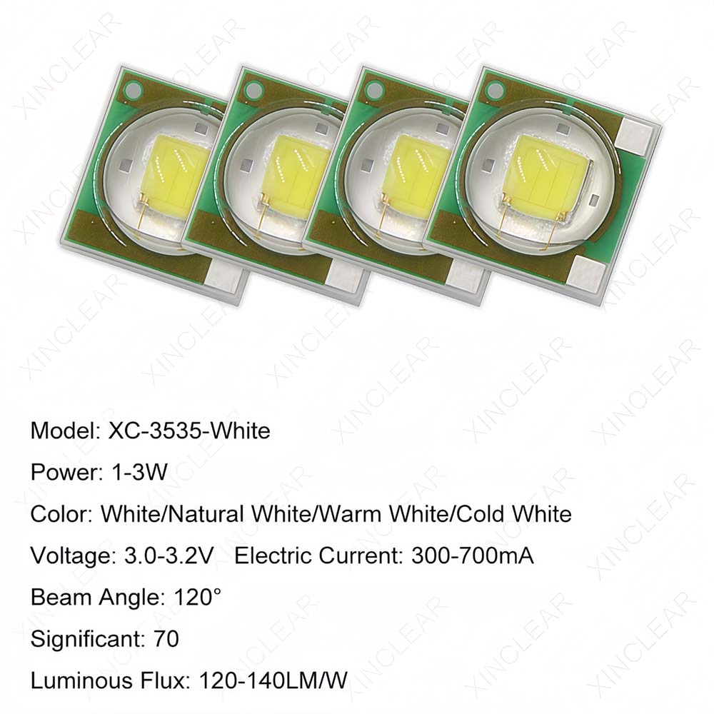 SMD3535 LED チップ 1 ワット 3 ワットクール - Jewelry Making Board のレビューと価格