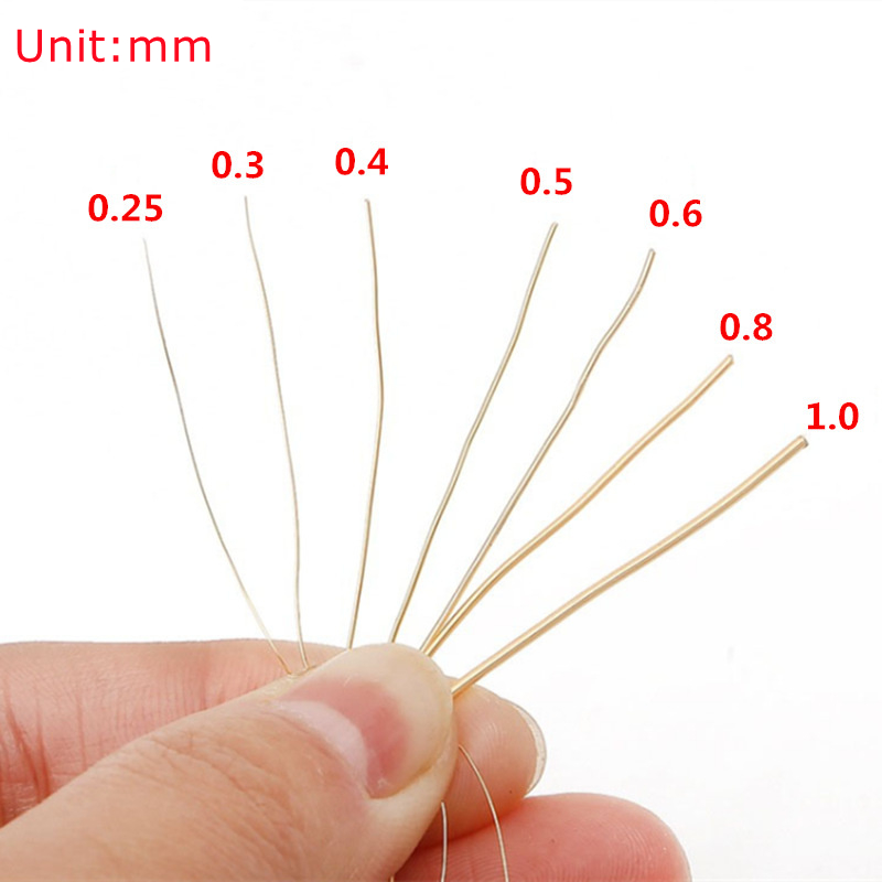 1ロール シルバー銅線 0.3/0.4/0.5/0.6/0. - Jewelry Making Yarn のレビューと価格