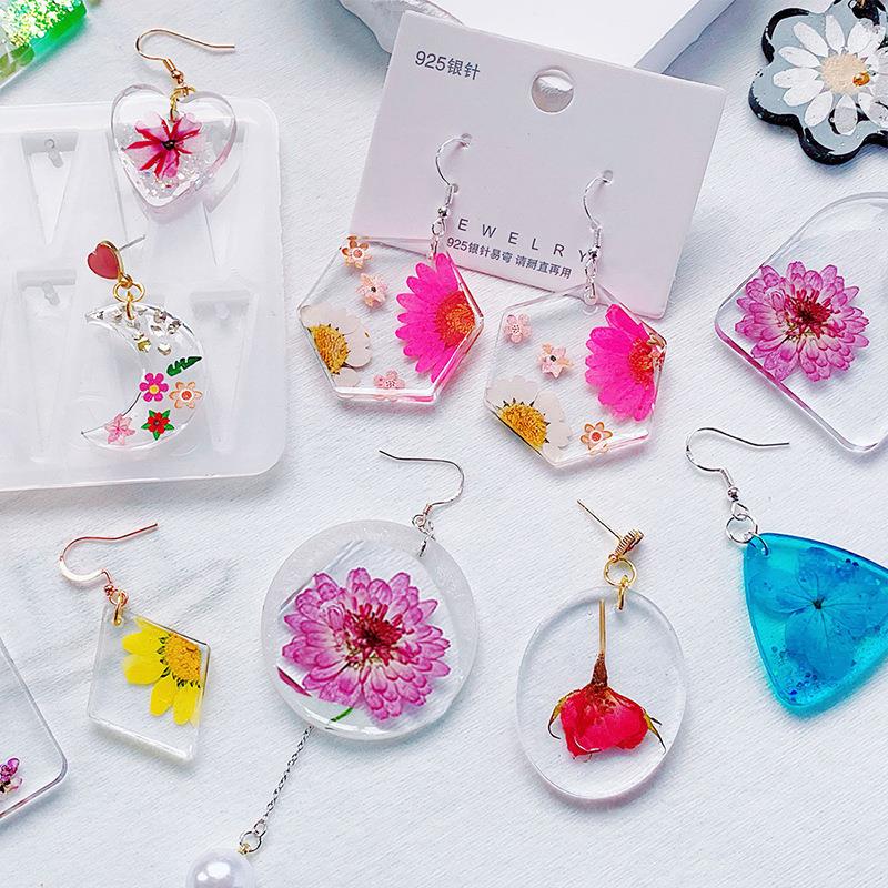 シリコンモールド,成形イヤリング,ジュエリー作り用の成形金型 - Jewelry Making Tools List のレビューと価格