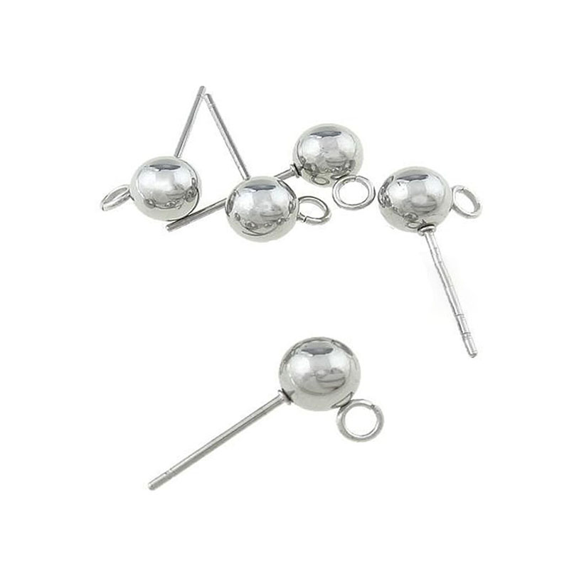 20個入り ステンレス製 3/4/5/6/8mm 丸型ボール - Jewelry Making Set のレビューと価格