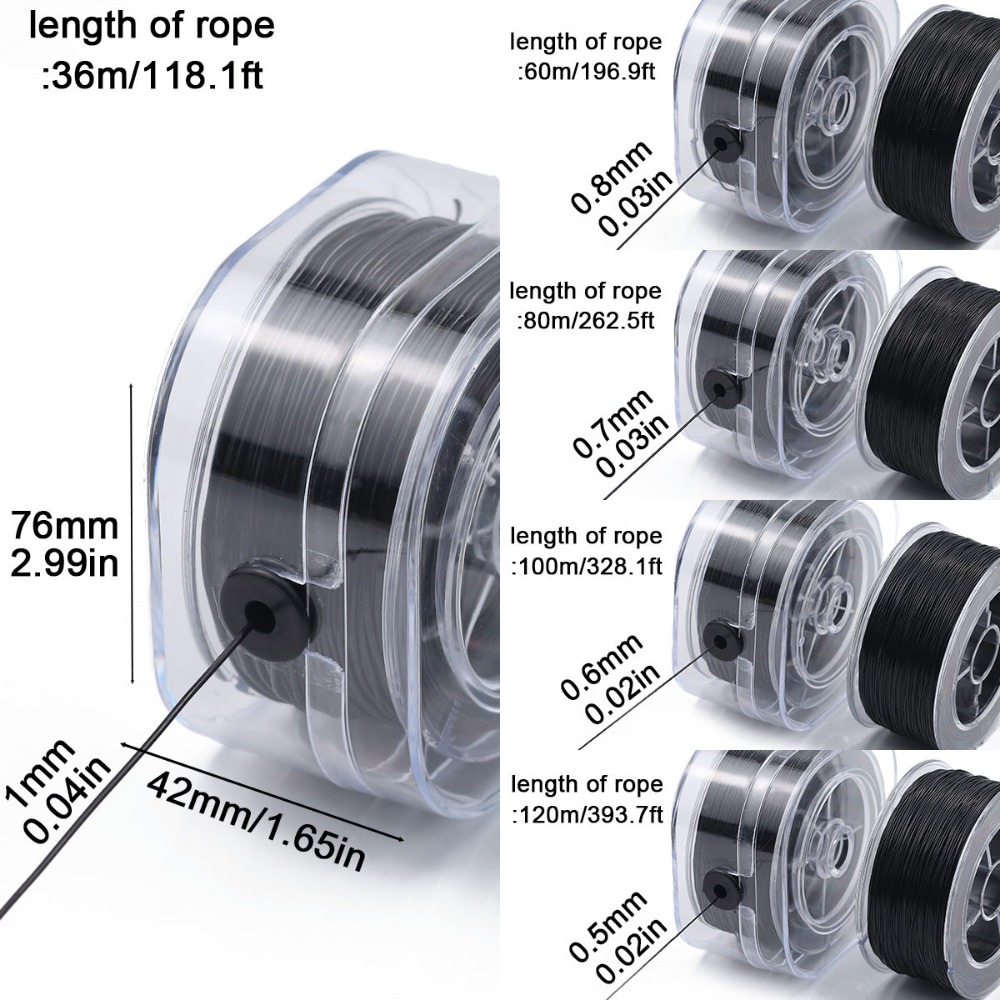 0.5～1mm ブラック エラスティック クリスタル スレッ - Jewelry Making Yarn のレビューと価格