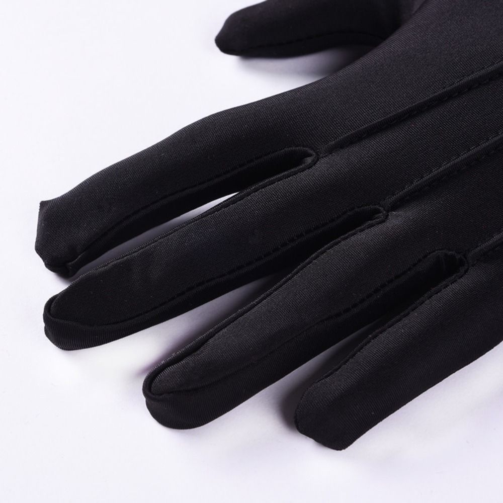 柔らかい綿の手用手袋,手の保護,フォーマル,黒と白,ジュエリ - Jewelry Making Gloves のレビューと価格