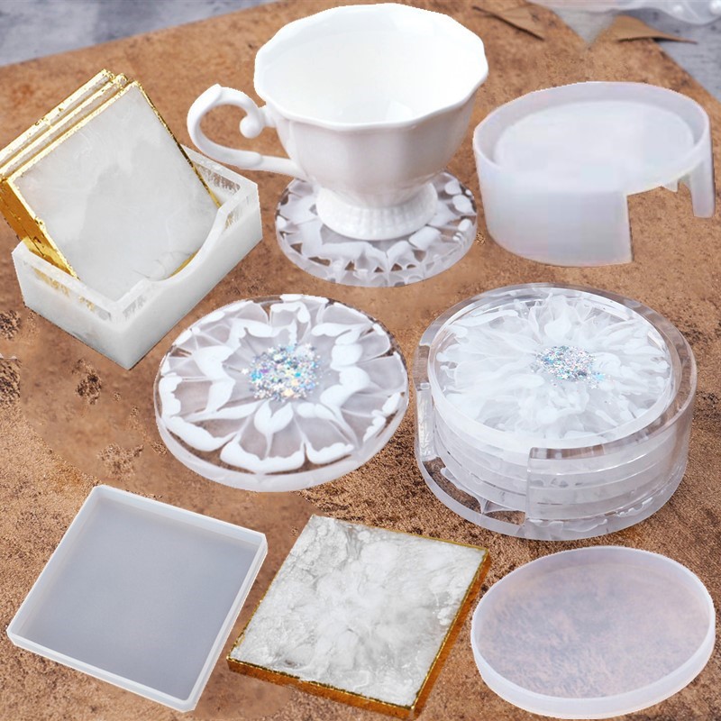 SNASAN コースターカップマットシリコンモールド樹脂収納 - Jewelry Making Tools List のレビューと価格