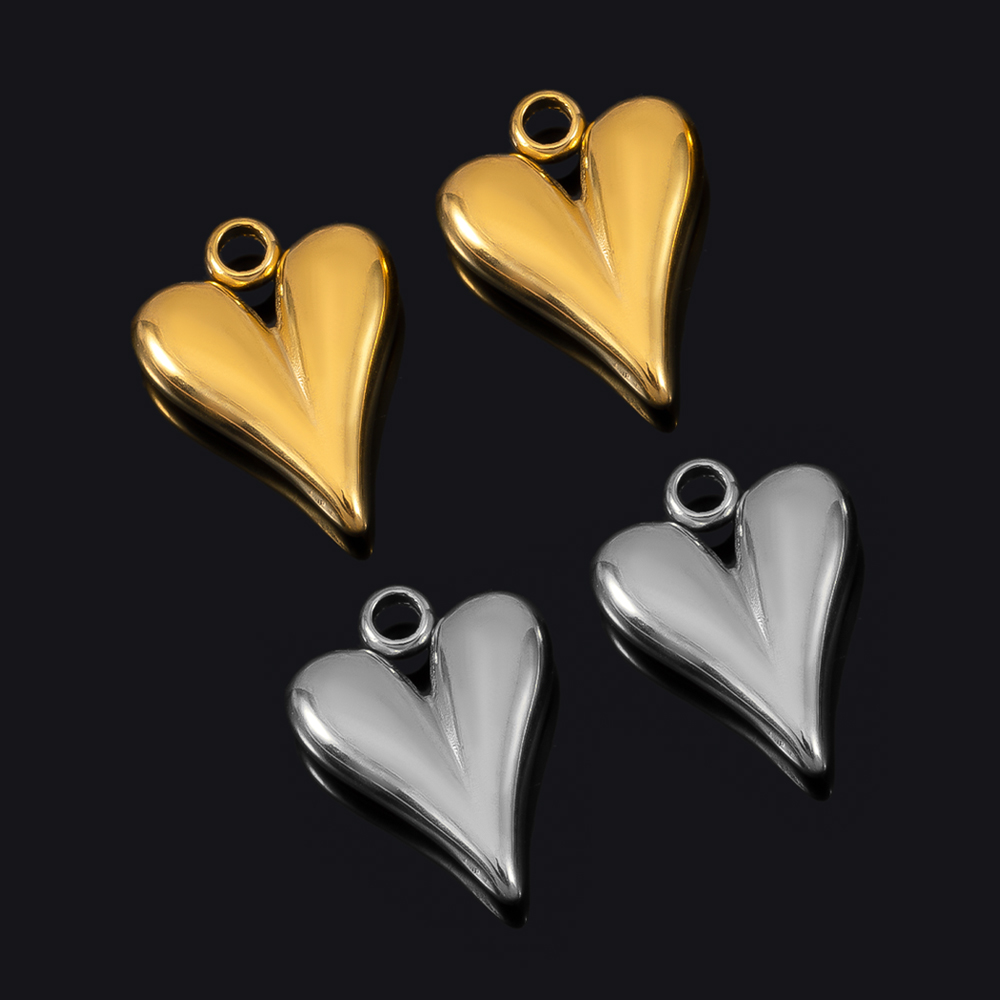 5 個のステンレス鋼の大きな穴のハートペンダント、滑らかで槌 - Jewelry Making Hammer のレビューと価格
