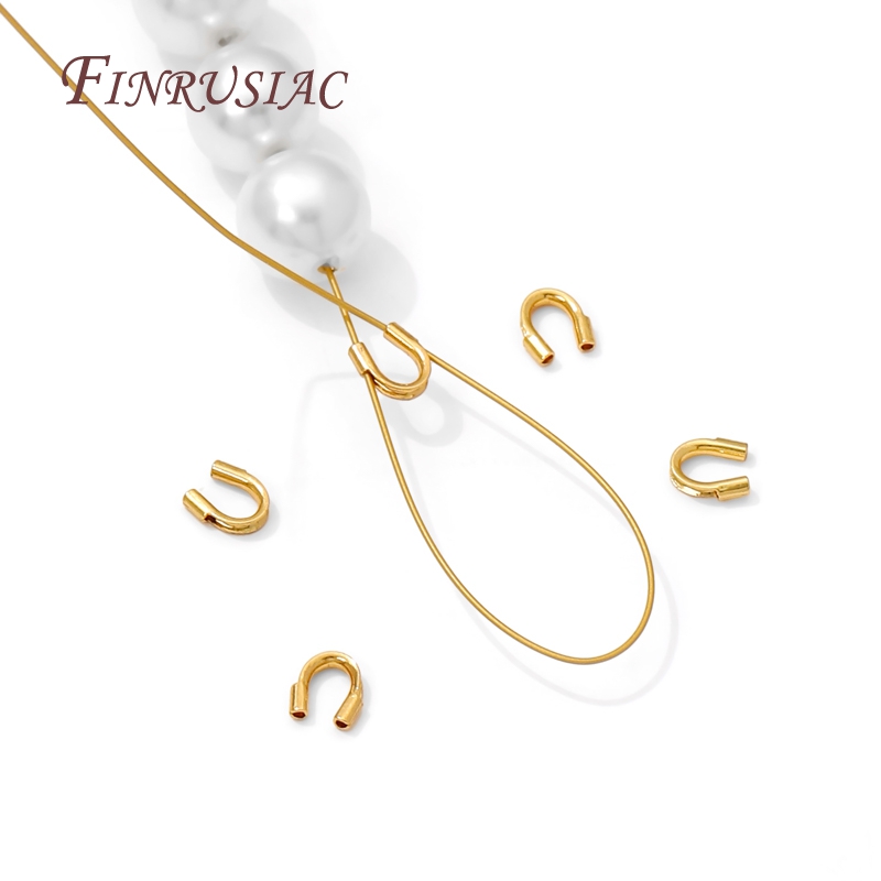 18K金メッキ保護エンドキャップ（プロテクター）ロープ用、ワ - Jewelry Making Yarn のレビューと価格
