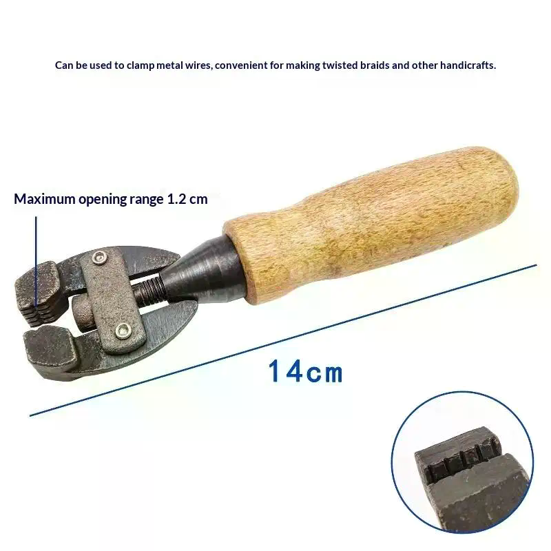 ハンドヘルドクランプ木製ハンドル固定具ホルダー ジュエリー製 - Jewelry Making Vise のレビューと価格