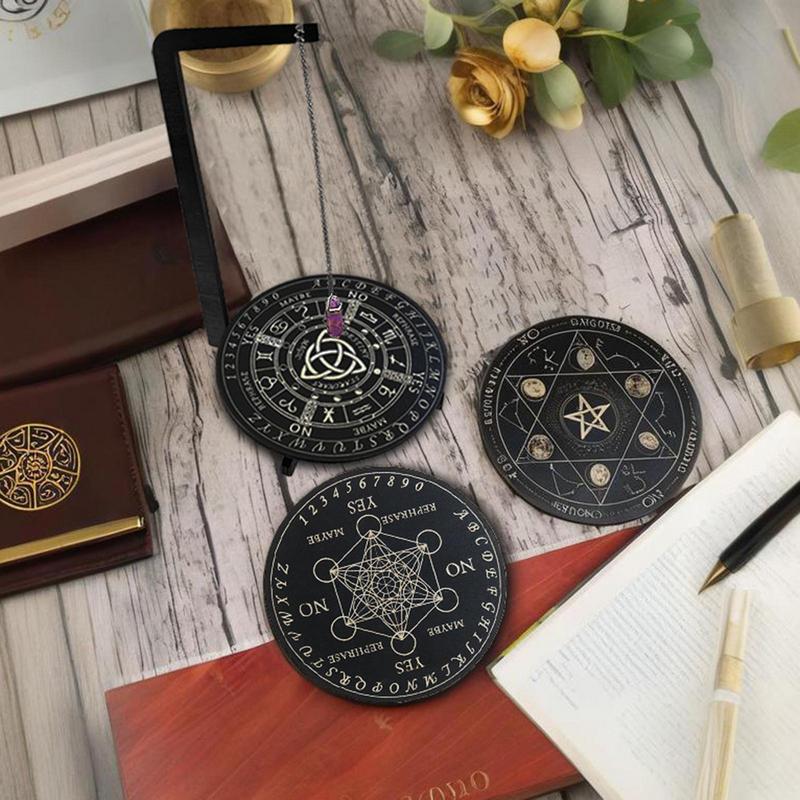 木製振り子ディスプレイスタンドジュエリークリスタルディスプレ - Jewelry Making Board のレビューと価格