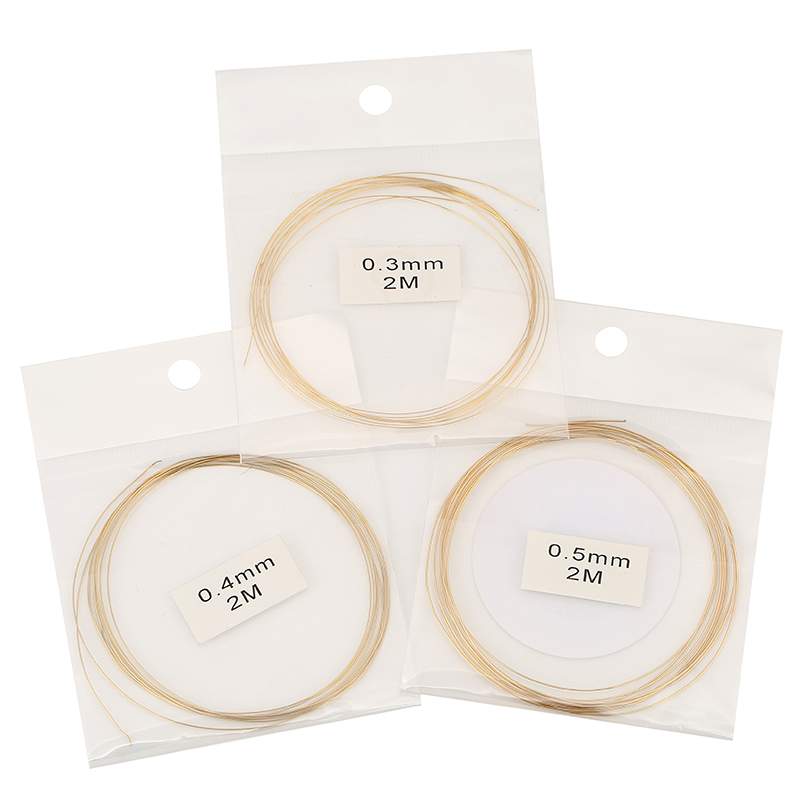 2メートル ステンレス鋼 0.3 0.4 0.5 mm ビー - Jewelry Making Yarn のレビューと価格