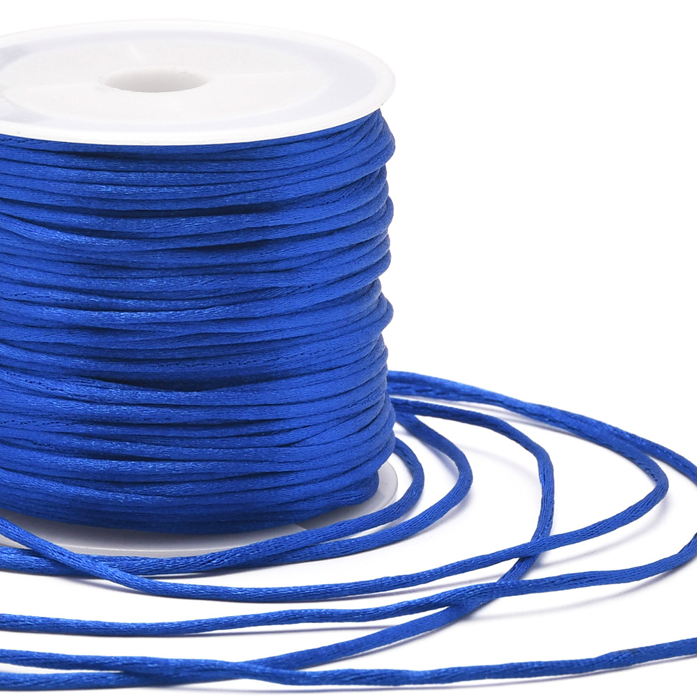 1.5mm クラフトサテンラテールコードストリング ナイロン - Jewelry Making Knots のレビューと価格