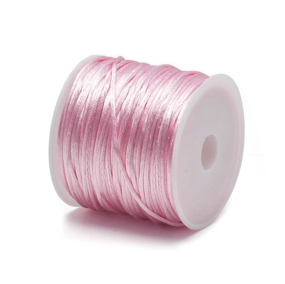 1.5mm クラフトサテンラテールコードストリング ナイロン - Jewelry Making Knots のレビューと価格