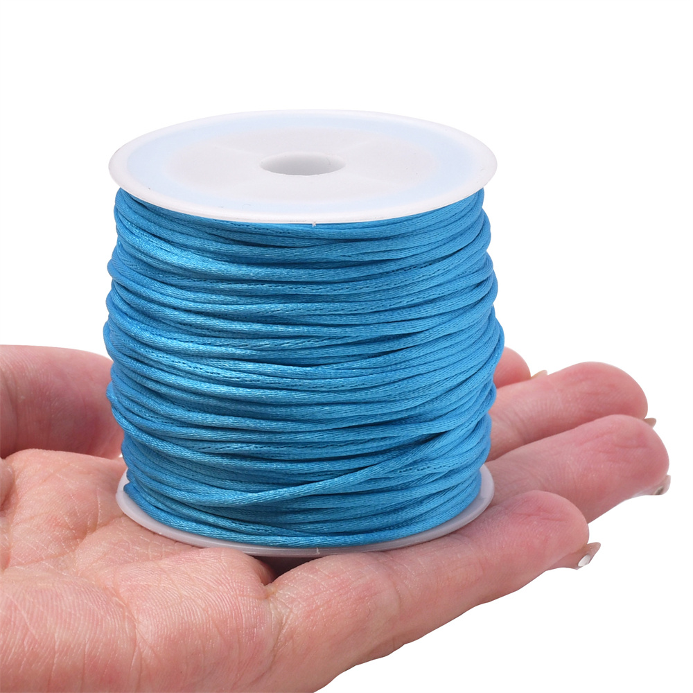 1.5mm クラフトサテンラテールコードストリング ナイロン - Jewelry Making Knots のレビューと価格